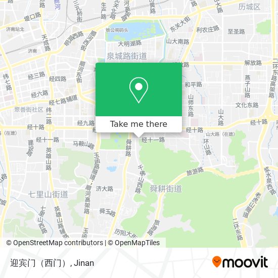 迎宾门（西门） map