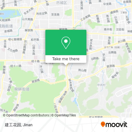 建工花园 map