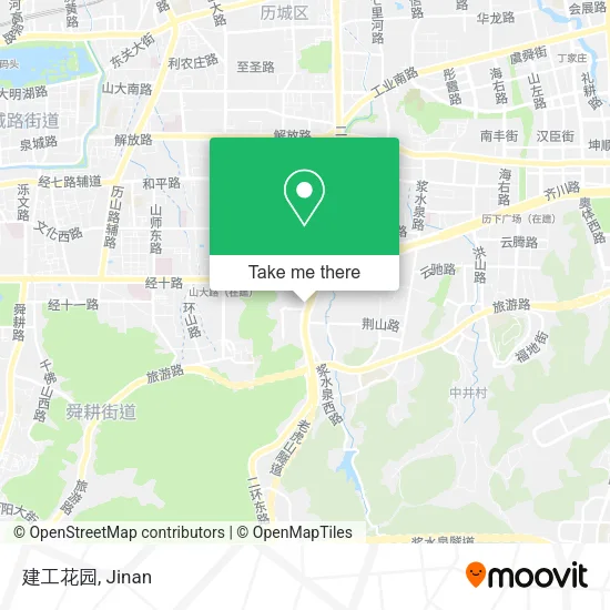 建工花园 map