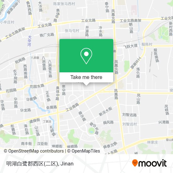 明湖白鹭郡西区(二区) map