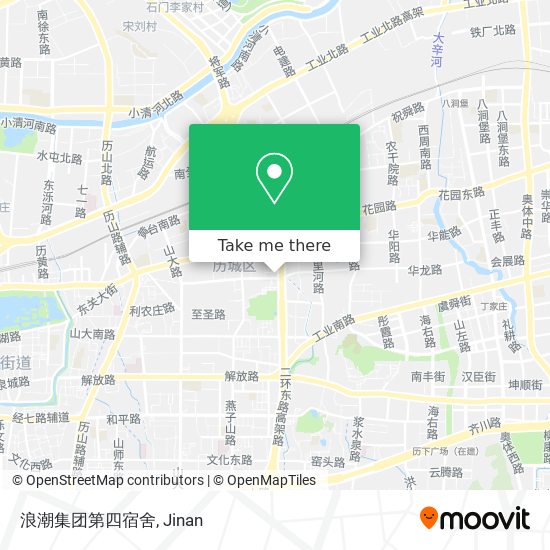 浪潮集团第四宿舍 map