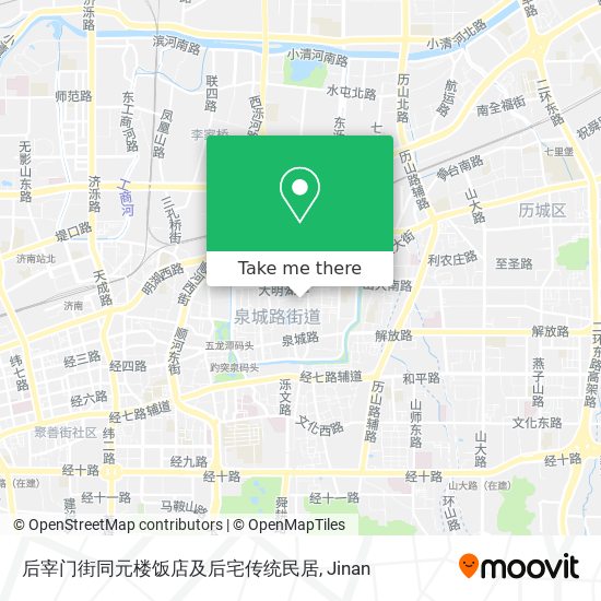 后宰门街同元楼饭店及后宅传统民居 map