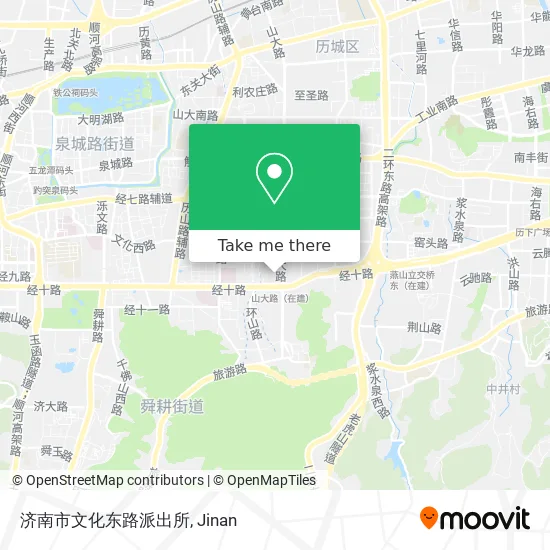 济南市文化东路派出所 map