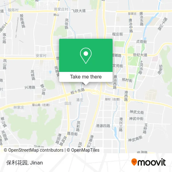 保利花园 map