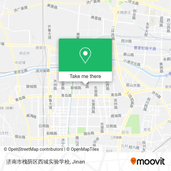 济南市槐荫区西城实验学校 map