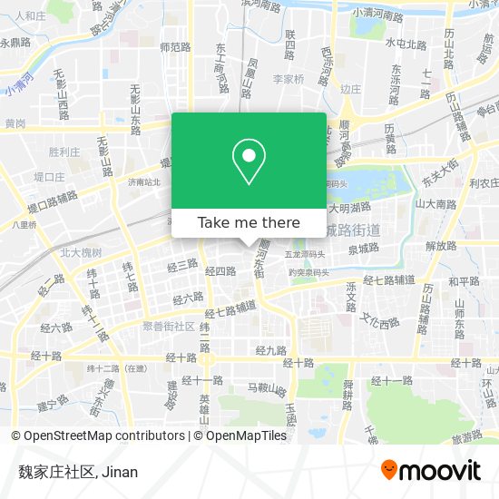 魏家庄社区 map