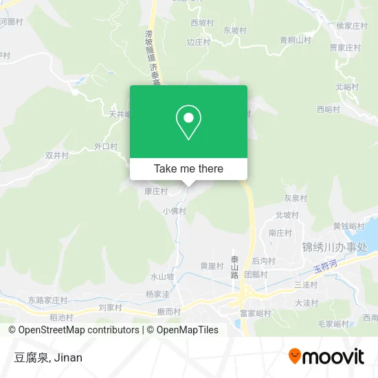 豆腐泉 map