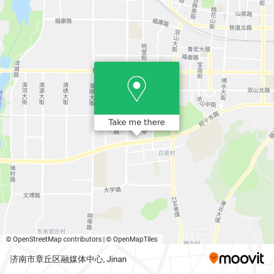 济南市章丘区融媒体中心 map