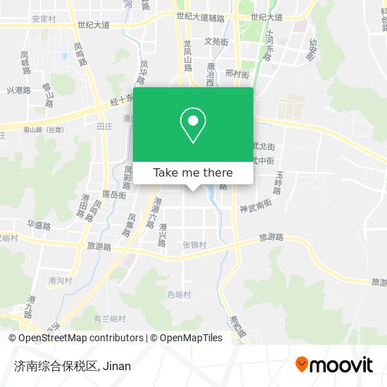 济南综合保税区 map