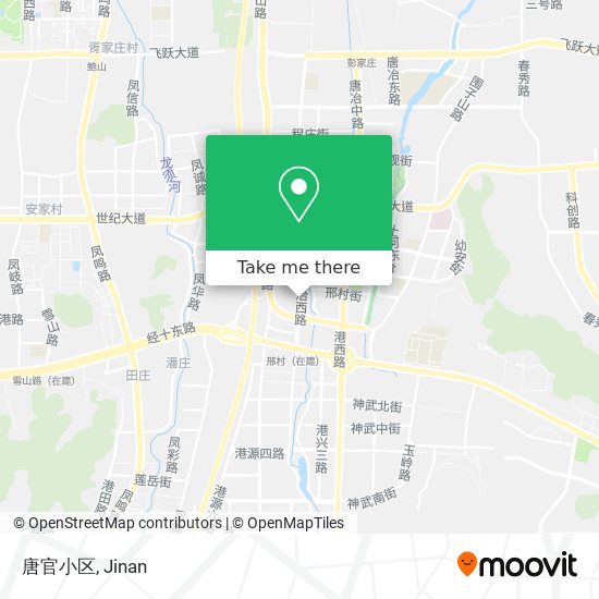 唐官小区 map