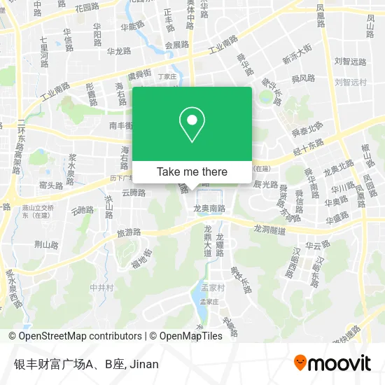 银丰财富广场A、B座 map