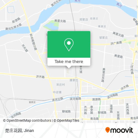 楚庄花园 map