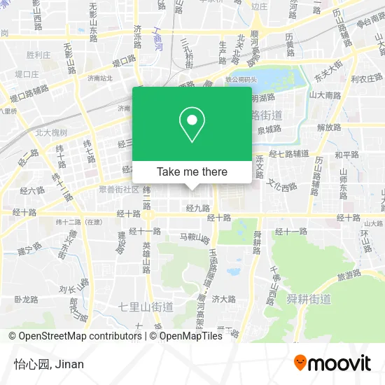 怡心园 map