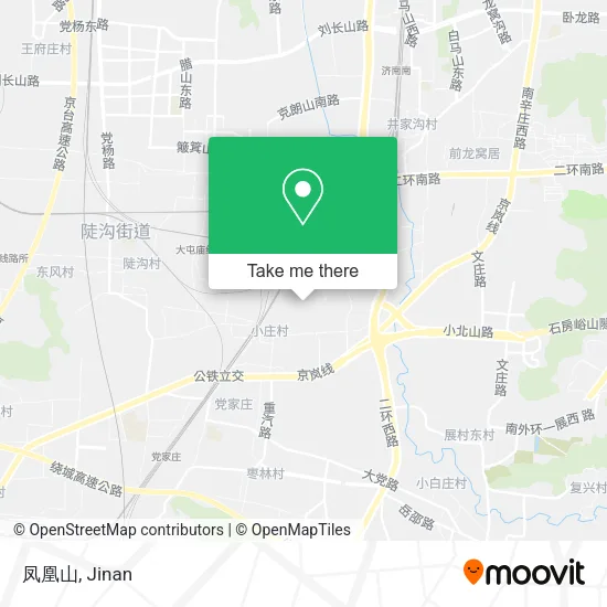 凤凰山 map
