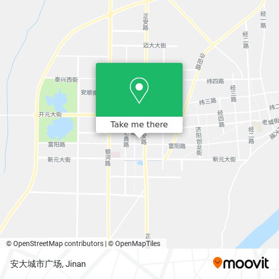 安大城市广场 map