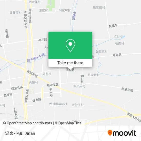 温泉小镇 map