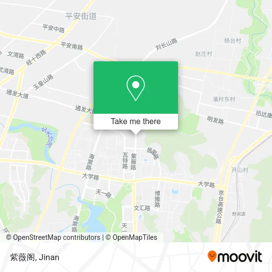 紫薇阁 map