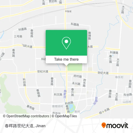 春晖路世纪大道 map