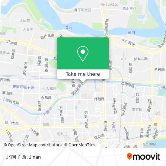 北闸子西 map