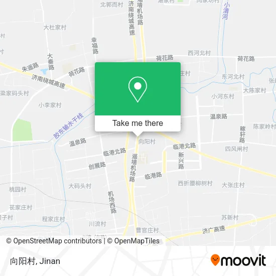 向阳村 map