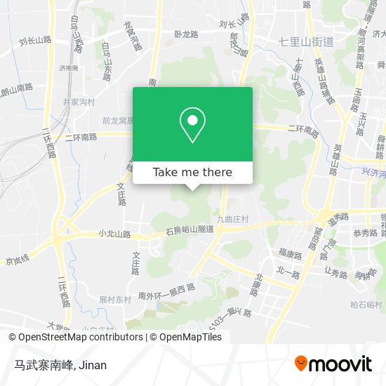 马武寨南峰 map