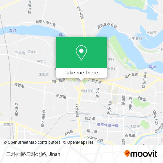 二环西路二环北路 map