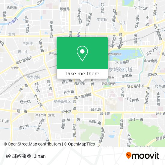 经四路商圈 map