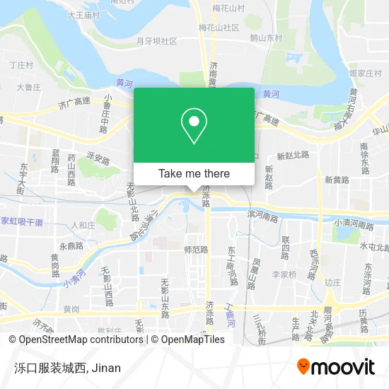 泺口服装城西 map