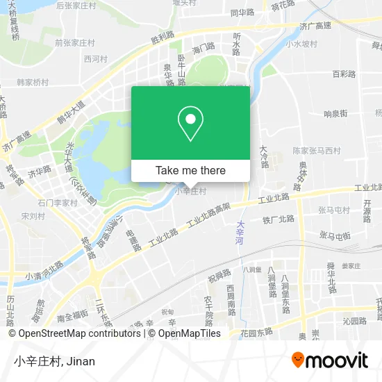 小辛庄村 map