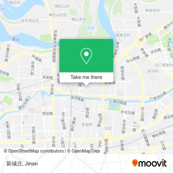 新城庄 map