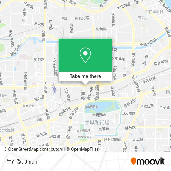 生产路 map