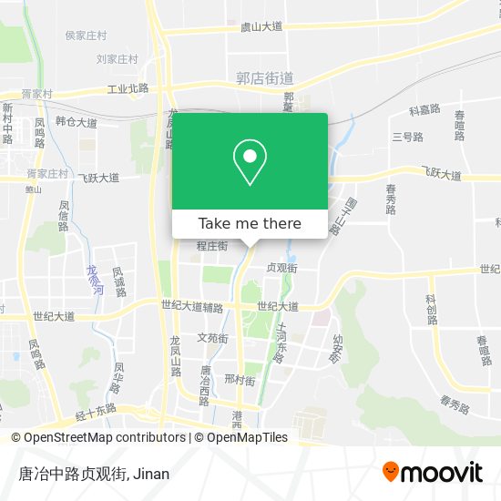 唐冶中路贞观街 map