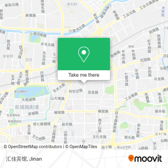 汇佳宾馆 map