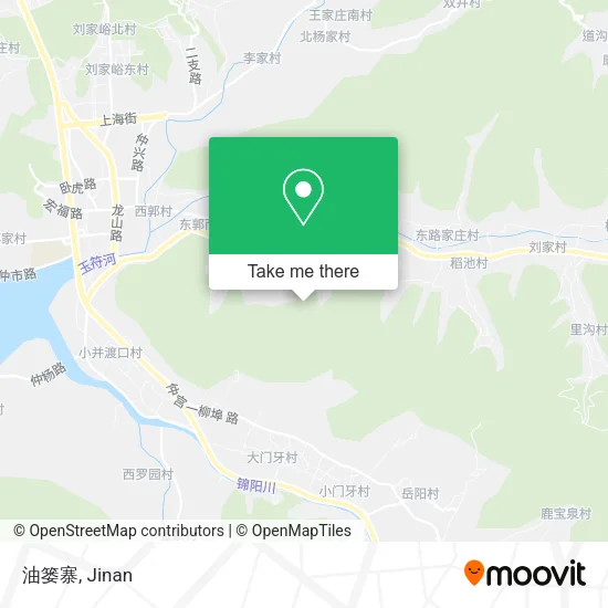 油篓寨 map