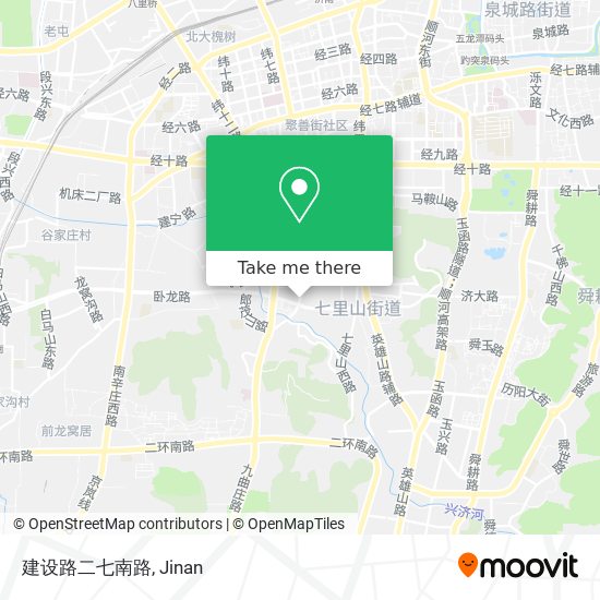 建设路二七南路 map