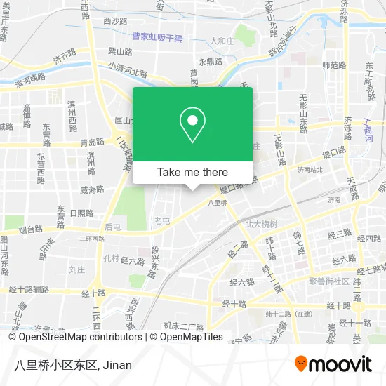 八里桥小区东区 map