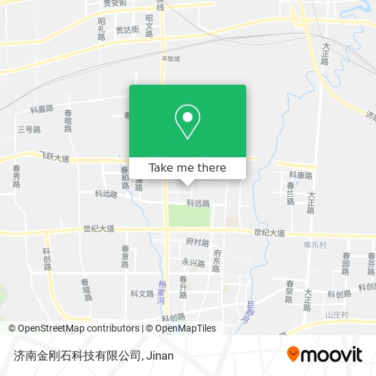 济南金刚石科技有限公司 map