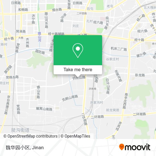 魏华园小区 map