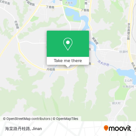 海棠路丹桂路 map