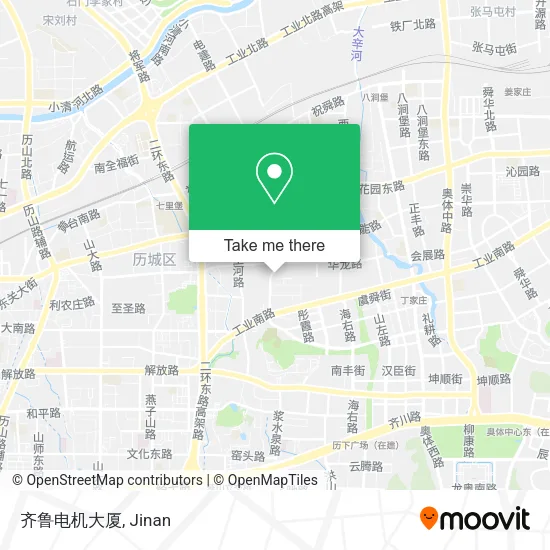 齐鲁电机大厦 map