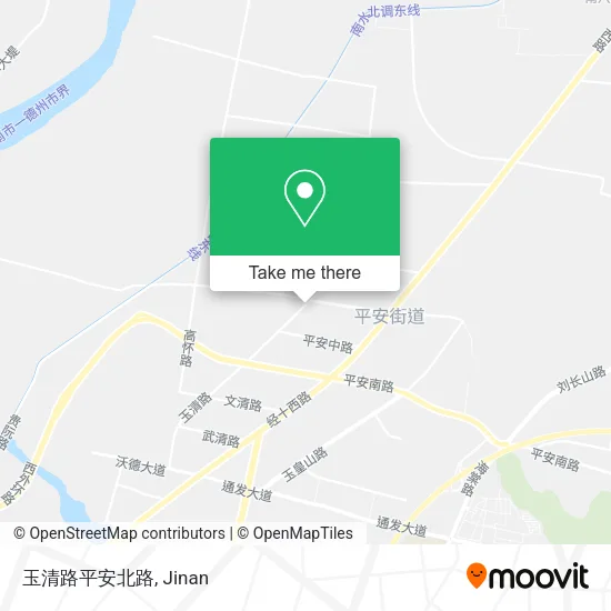 玉清路平安北路 map