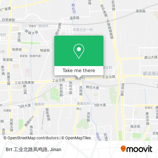 Brt 工业北路凤鸣路 map