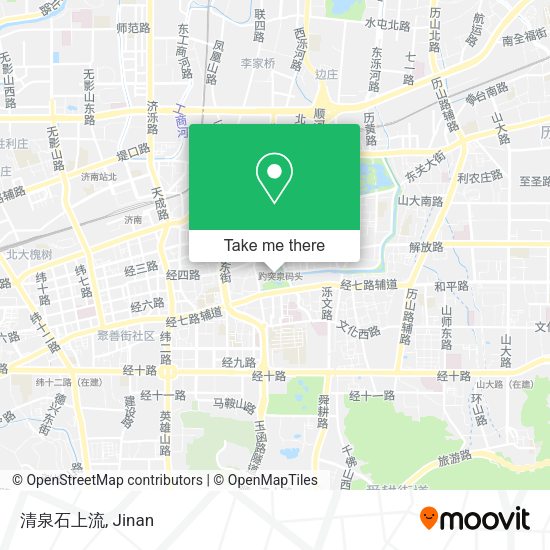 清泉石上流 map