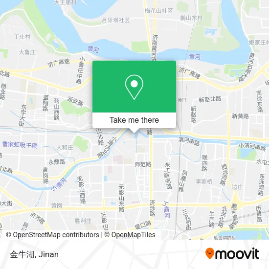 金牛湖 map