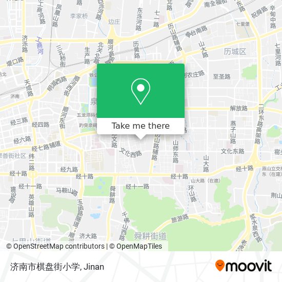 济南市棋盘街小学 map