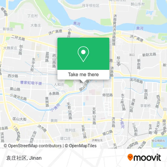 袁庄社区 map