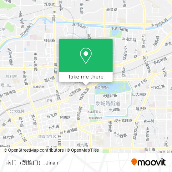 南门（凯旋门） map