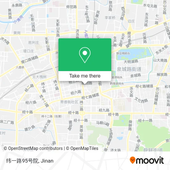 纬一路95号院 map