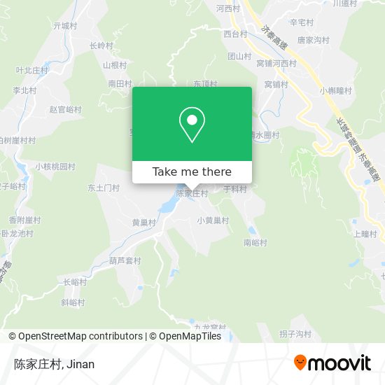 陈家庄村 map