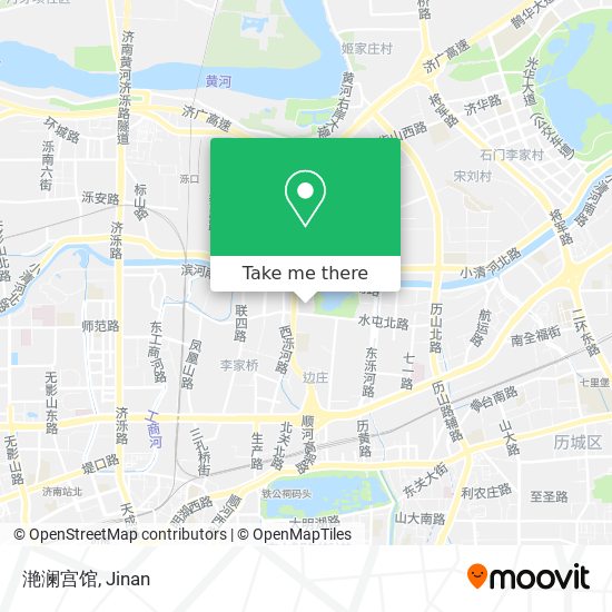 滟澜宫馆 map